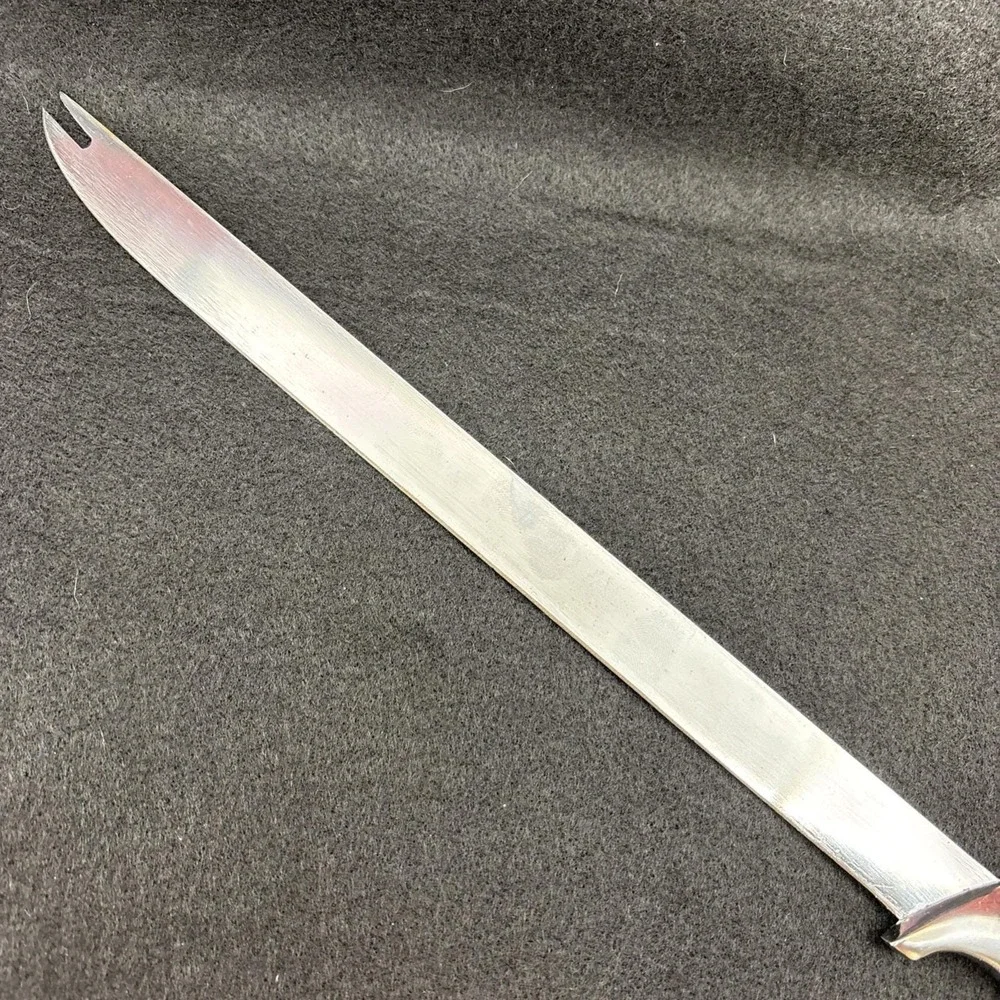 Vintage Gerber Legendary Blades 15.5in Snickersnee Forked Carving Knife SS